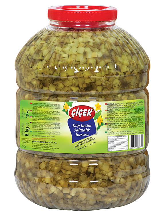 Pickled Cucumber - 10 Kg Cube Cut
